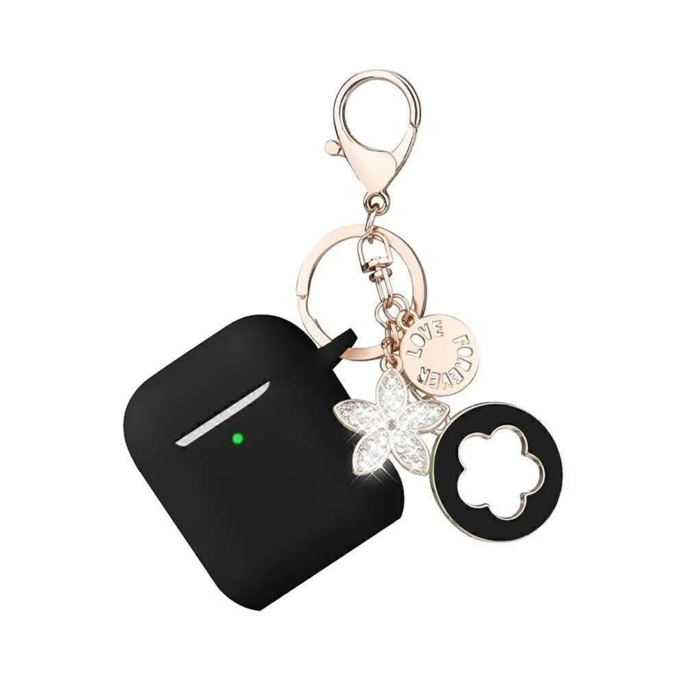 AirPod 1st and 2nd gen case with keychain